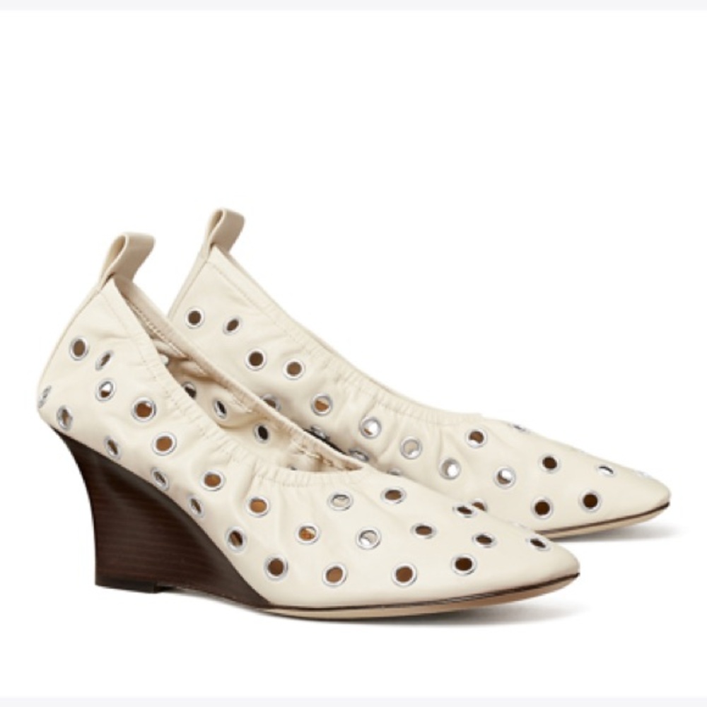 Tory Burch Eyelet Wedge